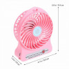 Мини-вентилятор Portable Fan Mini Розовый