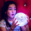 Дитячий Нічник Місяць VHG ML-14RC Настільний Світильник Magic 3D Moon Light 14 см з пультом ДУ