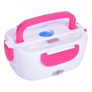 Ланч-бокс The Electric Lunch Box с подогревом 220V Розовый