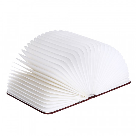 Светильник-книга VinHomeGoods Foldable Book Lamp экокожа 21,5 см х 16 см х 2,5 см 5 цветов свечения