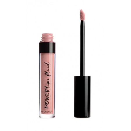 Суперстойкая жидкая губная помада Nu Colour Powerlips Fluid Metallic Promotion «Бизнес-леди»