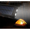 Повербанк на сонячній батареї VHG DN23 10000 mAh Solar Power Bank Black