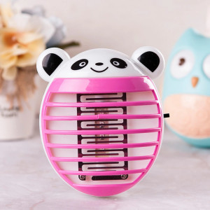 Ловушка насекомых VinHomeGoods Противомоскитная Лампа Ночник Panda Розовый