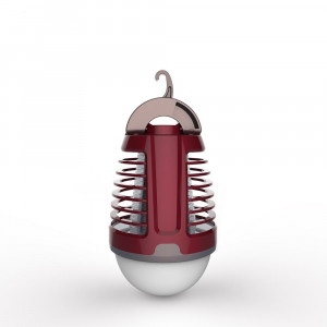 Лампа приманка от комаров VinHomeGoods аккумуляторная 2 в 1 Touch Control Red