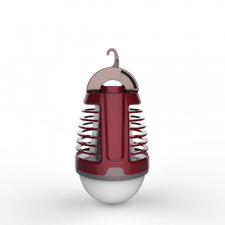 Лампа приманка от комаров VinHomeGoods аккумуляторная 2 в 1 Touch Control Red
