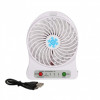 Портативный настольный вентилятор Portable Fan Mini Белый