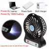 Портативный настольный вентилятор Portable Fan Mini Черный