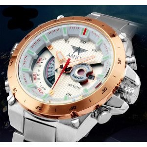 Годинник чоловічий наручний AMST 3008 Rose Gold