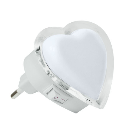 Детский ночник Сердце VinHomeGoods 0.4W Белый