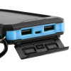 Повербанк на сонячній батареї VHG DN23 10000 mAh Portable Solar Charger Blue
