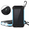 Повербанк на сонячній батареї VHG DN23 10000 mAh Portable Solar Charger Blue