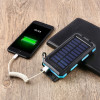 Повербанк на сонячній батареї VHG DN23 10000 mAh Portable Solar Charger Blue