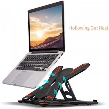 Підставка для ноутбука A29 складана rotatible Folding Laptop Stand Black
