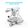 Підставка для телефону, планшета VHG PH01 з УМБ та блютус колонкою Bluetooth Speaker Powerbank Phone Stand Silver