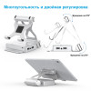 Підставка для телефону, планшета VHG PH01 з УМБ та блютус колонкою Bluetooth Speaker Powerbank Phone Stand Silver