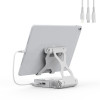 Підставка для телефону, планшета VHG PH01 з УМБ та блютус колонкою Bluetooth Speaker Powerbank Phone Stand Silver