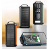 Повербанк на сонячній батареї VHG DN54 10000 mAh Portable Solar Charger Wireless Black