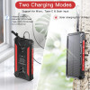 Повербанк на сонячній батареї VHG HDL-529 36000 mAh Wireless Solar Power Charger Red
