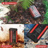 Повербанк на сонячній батареї VHG HDL-529 36000 mAh Wireless Solar Power Charger Red
