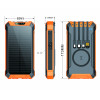 Повербанк на сонячній батареї VHG SPB4 20000 mAh Wireless Solar Power Charger Blue
