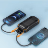 Повербанк на сонячній батареї VHG HY-203B 20000 mAh QC3.0+PD18W Wireless Solar Power Charger Orange