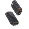 Повербанк на сонячній батареї VHG HY-203B 20000 mAh QC3.0+PD18W Wireless Solar Power Charger Orange