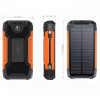 Повербанк на сонячній батареї VHG HY-2103С 30000 mAh Wireless Solar Power Charger Orange
