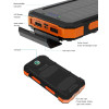 Повербанк на сонячній батареї VHG F7 20000 mAh Solar Power Charger Orange