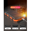 Повербанк на сонячній батареї VHG F7 20000 mAh Solar Power Charger Orange