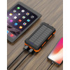 Повербанк на сонячній батареї VHG F7 20000 mAh Solar Power Charger Orange