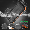 Повербанк на сонячній батареї VHG F7 20000 mAh Solar Power Charger Orange