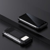 Повербанк на сонячній батареї VHG HY-2103A 10000 mAh Wireless Solar Power Charger Grey