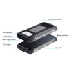 Повербанк на сонячній батареї VHG HY-2103A 10000 mAh Wireless Solar Power Charger Grey