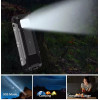 Повербанк на сонячній батареї VHG HY-2103A 10000 mAh Wireless Solar Power Charger Grey
