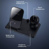Бездротова зарядка Qi 4 в 1 VHG IN-WC-257 Wireless 15W I Док-станція для iPhone + iWatch + Airpods + Pencil Black