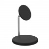 Бездротова зарядка Qi 2 в 1 VHG IN-WC-58 Wireless 15W I Док-станція для iPhone + Airpods Black