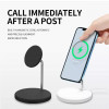 Бездротова зарядка Qi 2 в 1 VHG IN-WC-58 Wireless 15W I Док-станція для iPhone + Airpods Black
