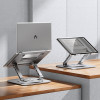 Підставка для ноутбука VHG LS928 складана поворотна 360°C Rotatable Laptop Stand Silver