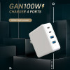 Зарядний пристрій GaN 100W VHG IN-CA-425 Phone Charger Black