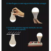 Лампа світлодіодна акумуляторна VHG MS-A1 12Вт 5500K 220В E27 Smart Charge Bulb