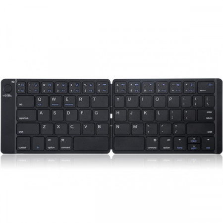 Бездротова клавіатура складана VHG B047 Foldable Bluetooth Keyboard Black