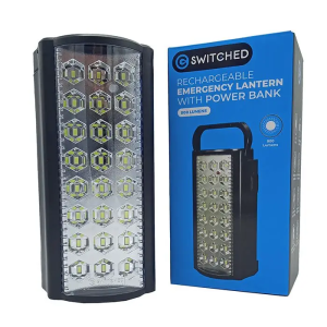Аварийный светодиодный фонарь SWITCHED VHG SWD-50003-BK с функцией Power Bank