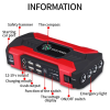 Пуско-зарядное устройство для автомобиля, VHG KT7 800А 12В 28000 мАч, Red