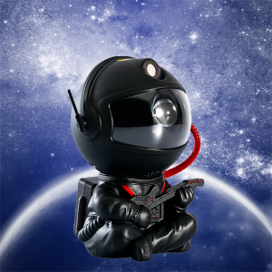 Лазерний нічник-проектор зоряного неба VHG K1 Astronaut Black з пультом 12 х 7.5 см