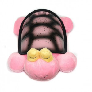 Музыкальный ночник-проектор Snail Twilight с USB-кабелем Pink
