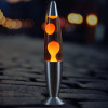 Лампа Лава Lava Lampe 41 см Восковая ЛАВОВАЯ парафиновая Ночник светильник оранжевая